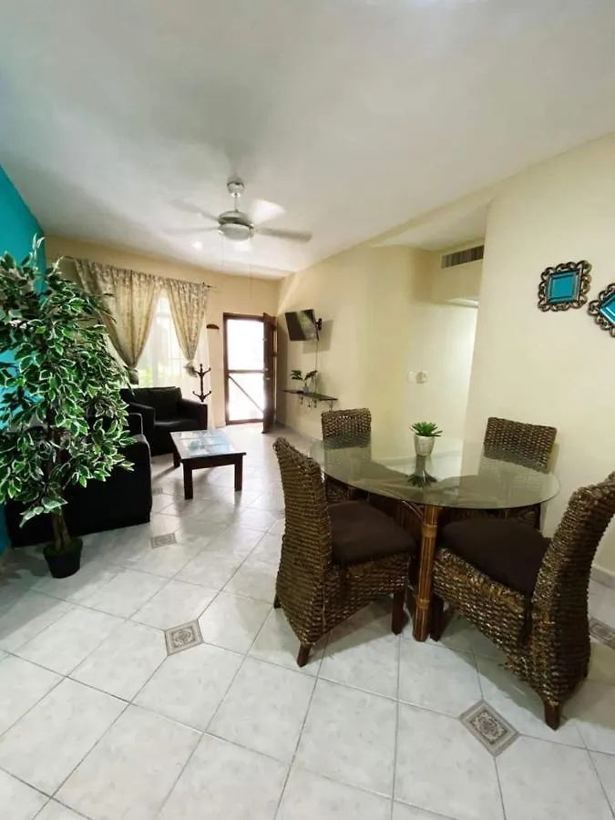 Apartment W/ Prime Location Mexican Colonial Style Playa del Carmen Mexico