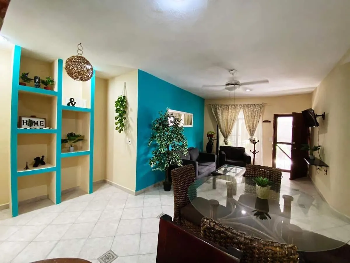 Apartment W/ Prime Location Mexican Colonial Style Playa del Carmen