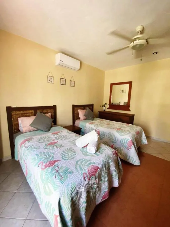 Apartment W/ Prime Location Mexican Colonial Style Playa del Carmen
