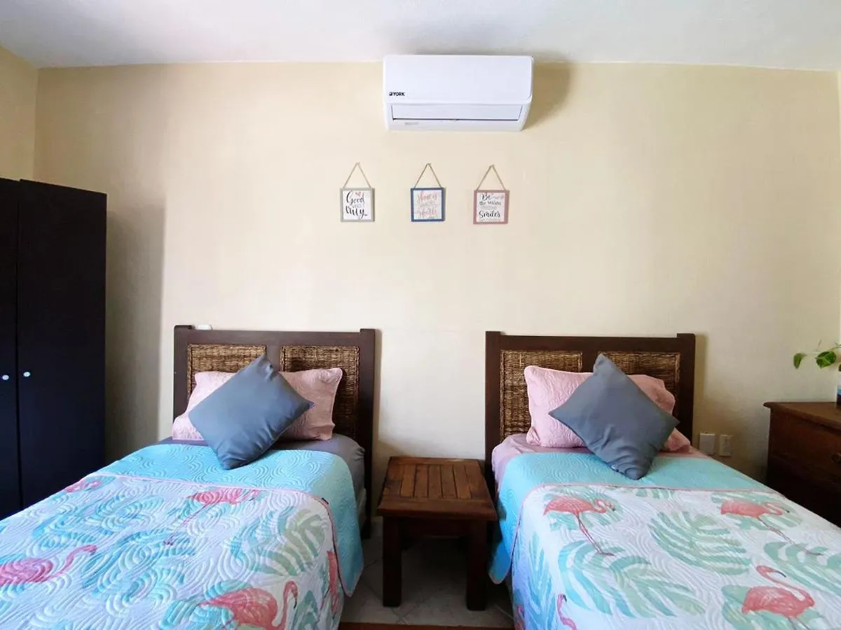 Apartment W/ Prime Location Mexican Colonial Style Playa del Carmen