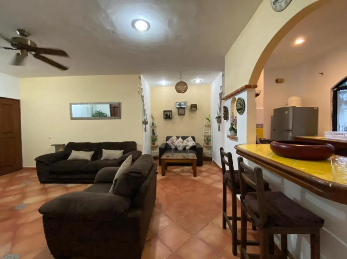 Apartment W/ Prime Location Mexican Colonial Style Playa del Carmen