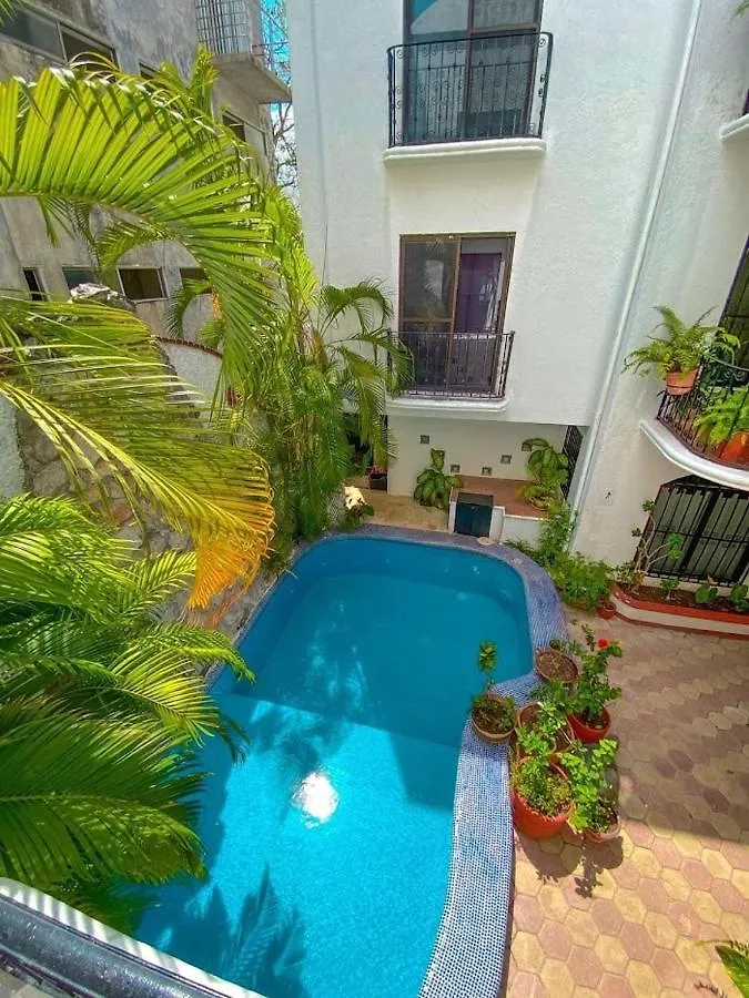 Apartment W/ Prime Location Mexican Colonial Style Playa del Carmen