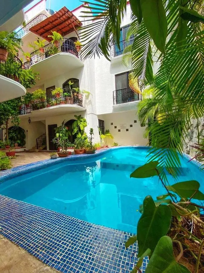 Apartment W/ Prime Location Mexican Colonial Style Playa del Carmen