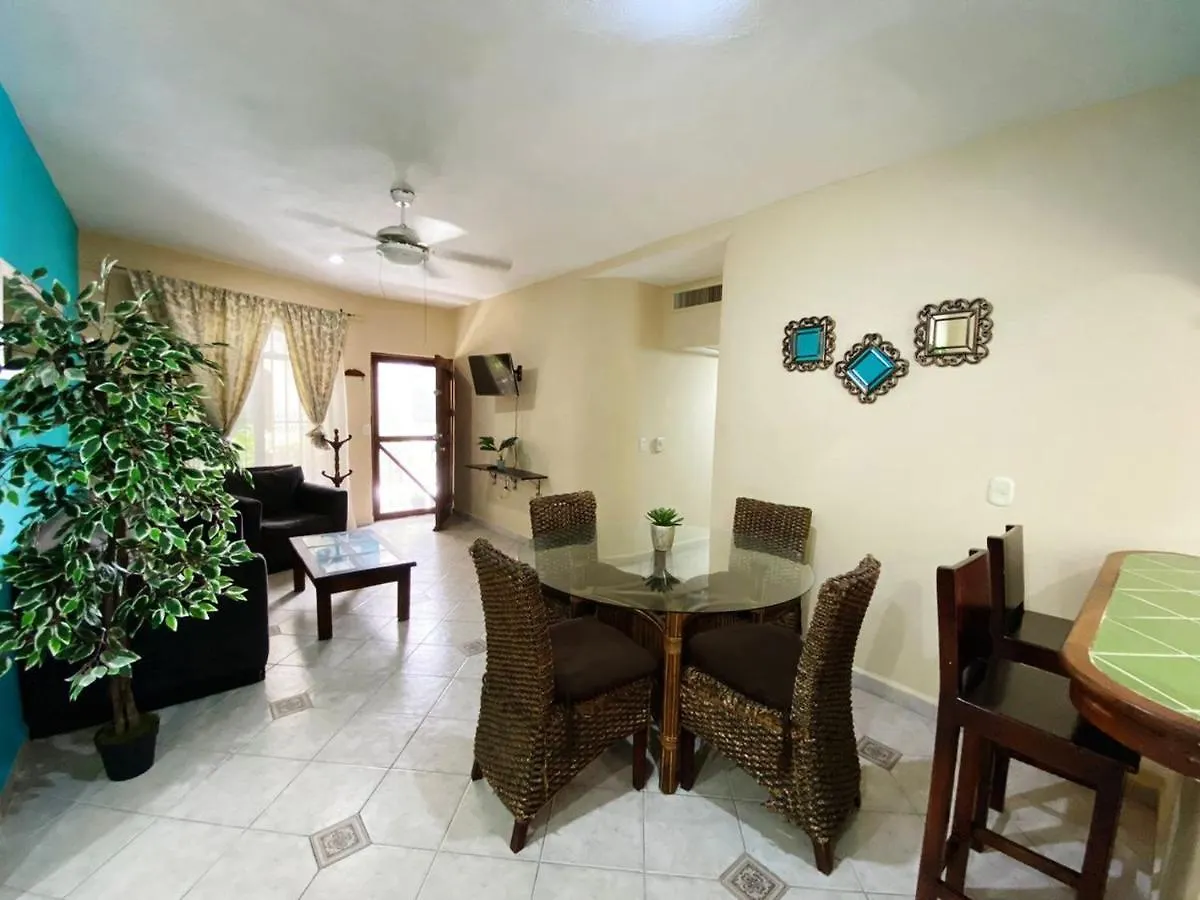 Apartment W/ Prime Location Mexican Colonial Style Playa del Carmen